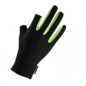 2 Cut Finger Anti-Slip Ice Silk Fishing Motorcycle Scooter Gloves Waterproof Breathable