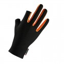 2 Cut Finger Anti-Slip Ice Silk Fishing Motorcycle Scooter Gloves Waterproof Breathable