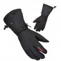 3000MAh Rechargeable Electric Heating Gloves Battery Waterproof Skiing Motorcycle Heated Winter Hand Warmer