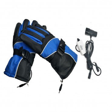 36V-96V Electric Heated Gloves Waterproof Touchscreen Adjustable Thermal Outdoor