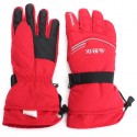 3.7V 2000MA 45° Electric Heated Warmer Gloves Motorcycle Motor Bike Outdoor Skiing Climbing Red M XL