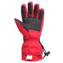 3.7V 2000MA 45° Electric Heated Warmer Gloves Motorcycle Motor Bike Outdoor Skiing Climbing Red M XL