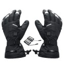 3.7V 3600mah Electric Heated Gloves Touch Screen Waterproof Motorcycle Winter Warmer Outdoor Skiing With Safe Reflective Strip