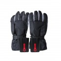 4 Mode Ajustable 2200mAh Rechargeable Battery Electric Heated Hands Warming Motorcycle Gloves Waterproof