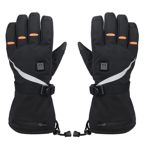 40-60° 100-140 Electric Heated Gloves Touch Screen Heating Gloves Warmer Winter Outdoor Thermal