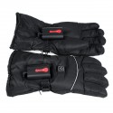 4400mAh Rechargeable Electric Battery Heated Gloves Outdoor Winter USB 6-8h Warm