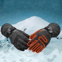 65°C Electric Heated Gloves Motorcycle Warmer Outdoor Skiing Winter Warm Heating Waterproof