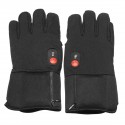 7.4V 2200mah Electric Heated Gloves Motorcycle Winter Warmer Outdoor Skiing 3-Speed Temperature Adjustment