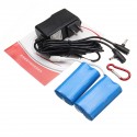 7.4V 2800mah Waterproof Battery Thermal Heated Gloves For Motorcycle Racing Winter Warmer