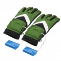 7.4V 2800mah Waterproof Battery Thermal Heated Gloves For Motorcycle Racing Winter Warmer