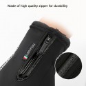 Adults Touch Screen Gloves Zipper Thermal Winter Sports Warm Motorcycle Full Finger Mittens