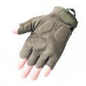 Anti-skid Safety Military Army Half Finger Tactical Gloves Motorcycle Motocross Bike Riding Cycling Sport Hiking Shooting Protective Gloves