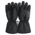 Battery Electric Heated Touch Screen Gloves Hand Winter Warmer Black Full Finger Motorcycle