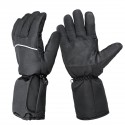 Battery Electric Heated Touch Screen Gloves Hand Winter Warmer Black Full Finger Motorcycle