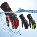 CG676 Waterproof Motorcycle Gloves Warm Full Finger Touch Screen Thickening Gloves Four Seasons Universal