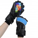 Electric Heated Full Finger Gloves Rechargeable Battery Motorcycle Outdoor Warmer Mittens