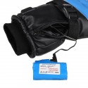 Electric Heated Full Finger Gloves Rechargeable Battery Motorcycle Outdoor Warmer Mittens