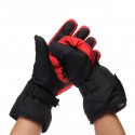 Electric Heated Gloves Hands Warm Winter Warmer Waterproof Black Red Motorcycle