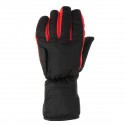 Electric Heated Gloves Hands Warm Winter Warmer Waterproof Black Red Motorcycle