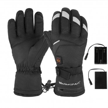 Electric Heating Gloves Battery Ski Motorcycle Heated Gloves Winter Hand Warmer