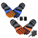 Electrically Heating Gloves Motorcycle Heated Winter Hot Hands Warmer Outdoor Skiing