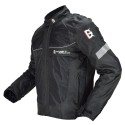 Motorcycle Jacket Summer Men Moto Motocross Jacket Moto Protective Gear Breathable Mesh Reflective Jacket