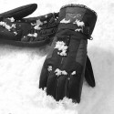 SK02 Skiing Gloves Winter Outdoor Cycling Windproof Waterproof Pocket Touch Screen Antiskid Plush Warm