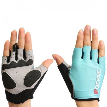 Half Finger Gloves Motorcycle Bicycle Riding Cycling Summer Spring For QEPAE QG055