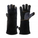 Heavy Duty Outdoor Garden Protect Leather Planting Irrigation Glove Anti-wear