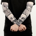 Ice Silk Sunscreen Arm Sleeves Printing Outdoor Riding Flower Arm Tattoo Arm Fishing Sleeve