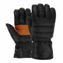 Leather Rechargeable Battery Electric Heated Gloves Hands Winter Warmer Outdoor Motorcycle