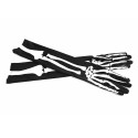 Long Hand Sleeves Bones Gloves Halloween Cosplay Props