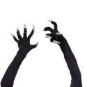 Long Nails Gloves Halloween Cosplay Props Suits Hand Sleeves Paw Performance Cuffs