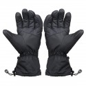 M/XL 5 Level Electric Heated Touch Screen Gloves Motorcycle Outdoor Skiing Waterproof 10Hrs Warm