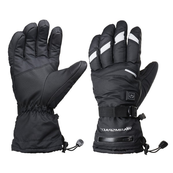 M/XL 5 Level Electric Heated Touch Screen Gloves Motorcycle Outdoor Skiing Waterproof 10Hrs Warm