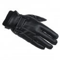 Men Sheepskin Leather Gloves Autumn Winter Warm Touch Screen Full Finger Black Gloves