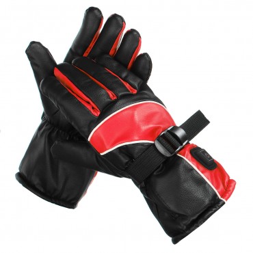 Men Women 3 Gear Winter Heated Gloves Skiing Waterproof Mittens Thermal Snowboard Motorcycle Riding