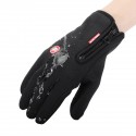 Men Women Full Finger Skiing Gloves Touch Screen Winter Warm Fleece Motorcycle Cycling Sports Windproof Waterproof Thermal