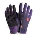 Men Women Full Finger Skiing Gloves Touch Screen Winter Warm Fleece Motorcycle Cycling Sports Windproof Waterproof Thermal