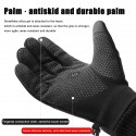 Men Women Touch Screen Gloves Winter Waterproof Warm Windproof Riding Skiing Sports Outdoor Fleece Lined Thermal