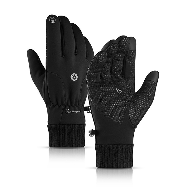 Men Women Touch Screen Gloves Winter Waterproof Warm Windproof Riding Skiing Sports Outdoor Fleece Lined Thermal