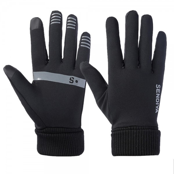 Motorcycle Bike Cycling Skiing Gloves Winter Warm Windproof Anti-slip Thermal Touch Screen