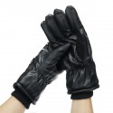 Motorcycle Electric Heated Gloves Rechargeable Battery Powered Touch Screen Winter Hand Warmer