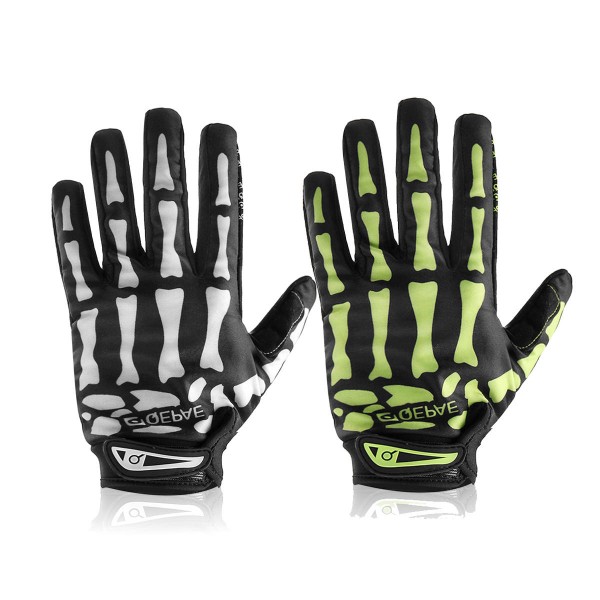 Motorcycle Full Finger Gloves Skeleton Bone Outdoor Sports Cycling Bike