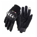 Motorcycle Motocross Gloves Touch Screen Anticollision Anti-slip Full Finger Stainless Steel Riding