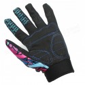 Motorcycle Racing Biker Full Finger Gloves Skeleton Bone