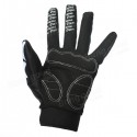 Motorcycle Racing Biker Full Finger Gloves Skeleton Bone