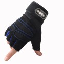 Motorcycle Riding Cycling Fitness Half Finger Protective Gloves Outdoor Anti-skid