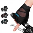 Motorcycle Riding Cycling Fitness Half Finger Protective Gloves Shockproof