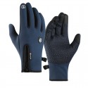 Motorcycle Riding Gloves Windproof Waterproof Touch Screen Full Finger Sports Winter Warm Fleece Skiing Gloves